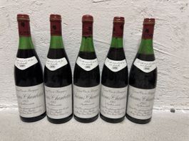 5x Charmes-Chambertin 1985 Weine ungeöffnet