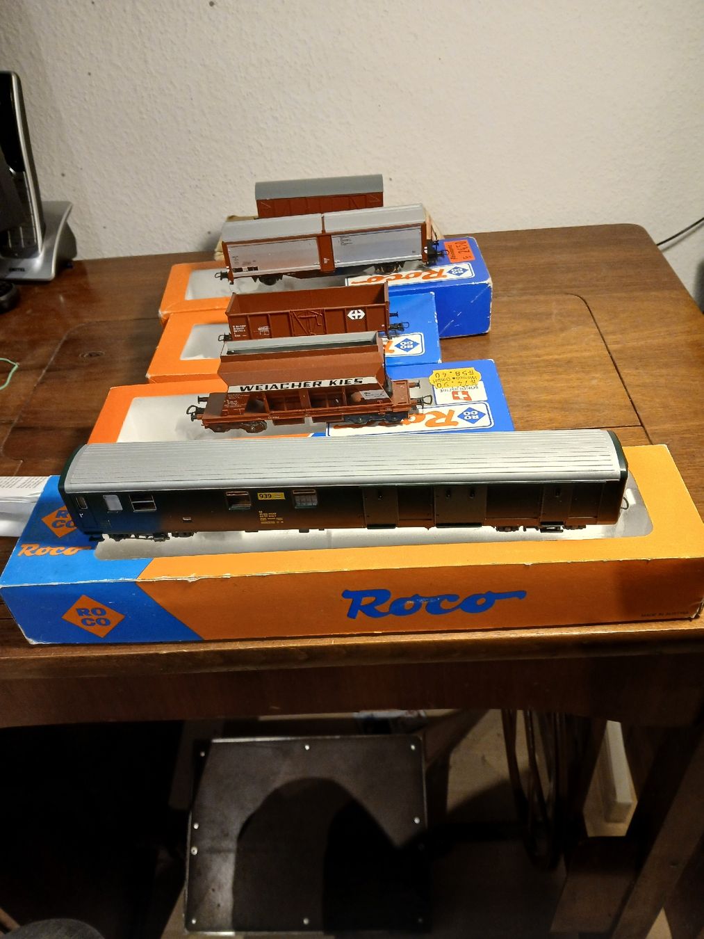 Roco Modellini di ferrovie: 5 Waggons Roco Liliput – Usato da Luterbach venduto da trixexpresso 2