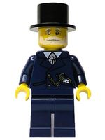 Lego Kutsche Fahrer (hol335) Set  40603-seltene Figur