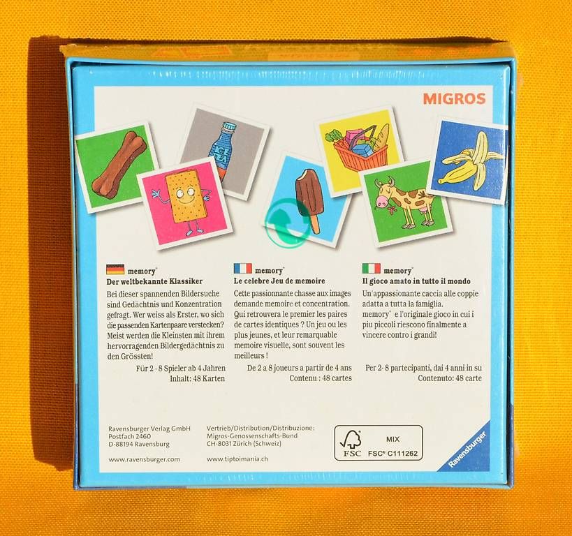 Jeux: Ravensburger memory mit 48 Karten – Neuf avec emballage d'origine à Zürich par Scherzando 1