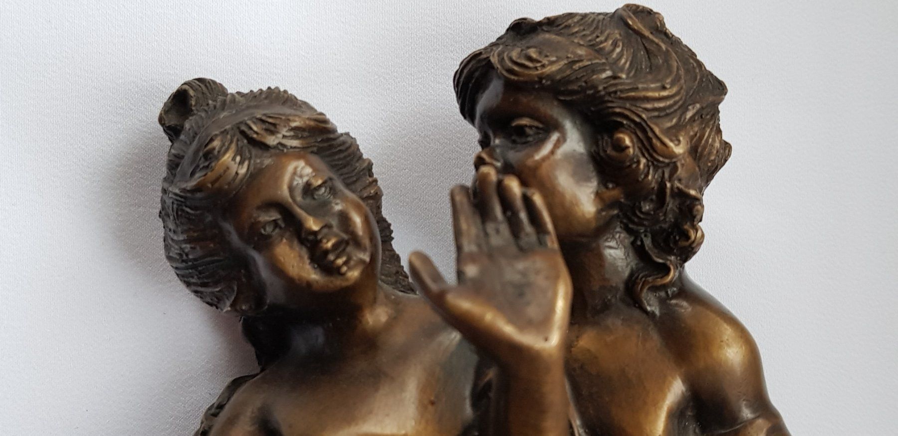 Sculture & Statue: Bronze Skulptur "Mädchen mit Jungem" – Usato da Dällikon venduto da Toyfan 4
