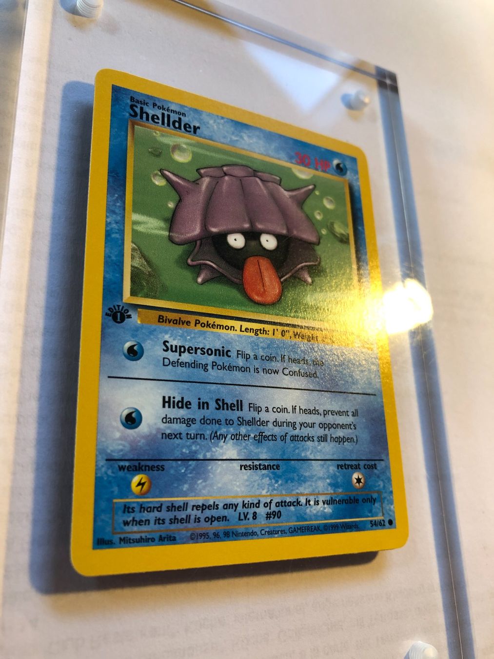 Sammelbilder & Trading cards: Shellder 1st Fossil - MINT - ab 1.- – Gebraucht aus Giubiasco von dan_pr8b 1