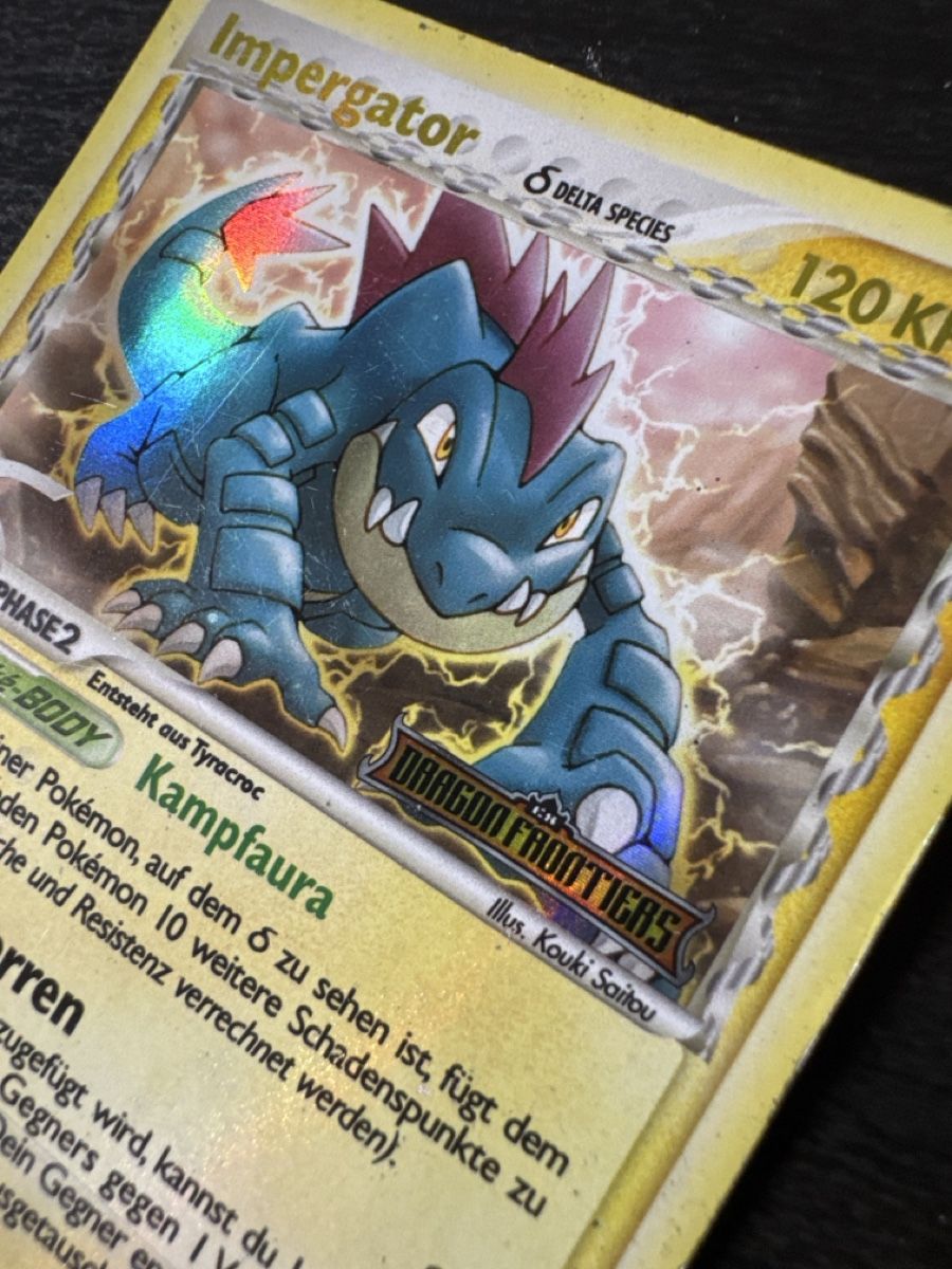 Pokémon Sammelbilder & Trading cards: Impergator Holo reverse Ex dragon frontiers 2/101 – Gebraucht aus Belprahon von Rob_ain 2