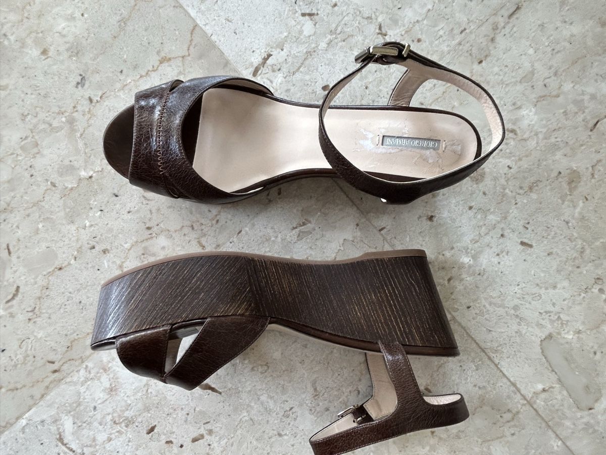 Armani Damenschuhe: Sandali Armani numero 40 NEW – Neu und originalverpackt aus Locarno von Matic04 7