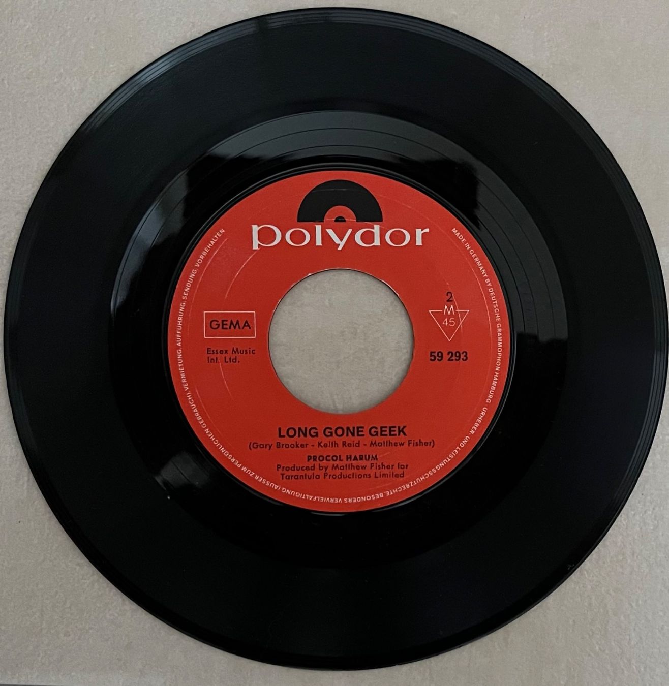 Schallplatten: PROCOL HARUM - A SALTY DOG – Gebraucht aus Bussigny von vinyl-pas-cher 1