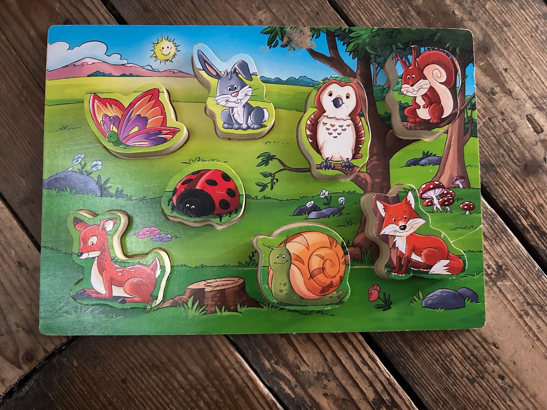 Puzzle: Holzpuzzle süss – Usato da Unterentfelden venduto da svesnost