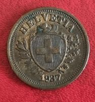 1 RAPPEN JAHR 1937 - SCHWEIZ