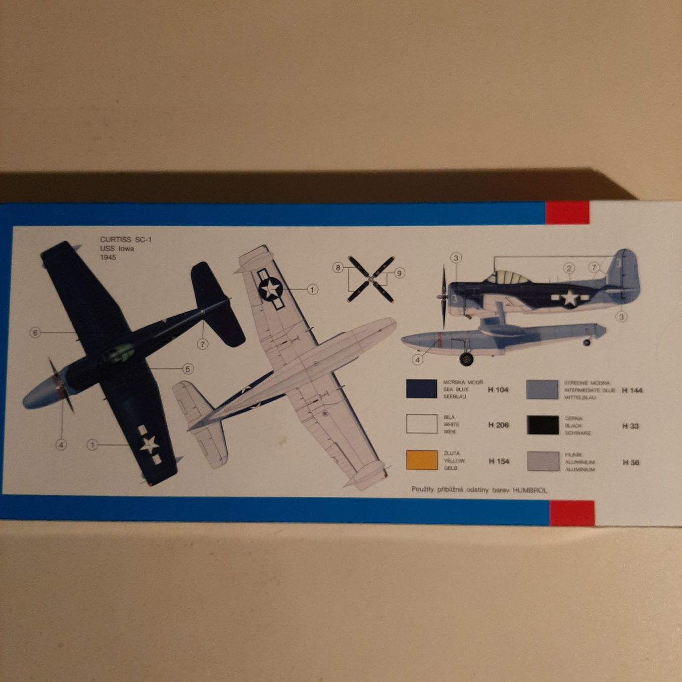 Kit di modellismo & Modellini statici: 857 ... Curtiss SC-1 Seahawk ... SMER 0866 – Nuovo (secondo la descrizione) da Bonstetten venduto da Benibanny59 1
