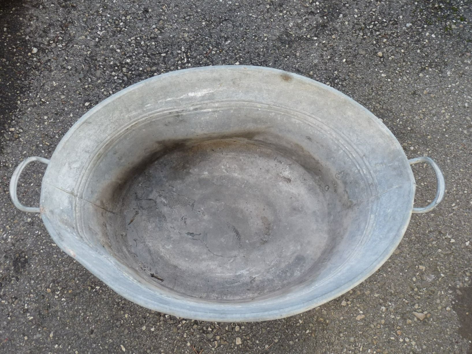 Sonstige Gartendekorationen: Zuber Wanne verzinkt 65 – Gebraucht aus huttwil von  5