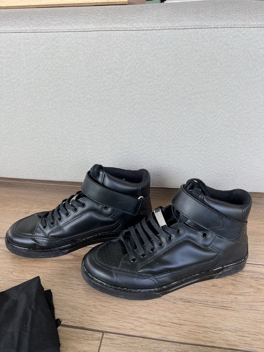 Saint Laurent Scarpe da uomo: Baskets cuir noir Saint Laurent T39 – Usato da Geneve venduto da orange1957 2