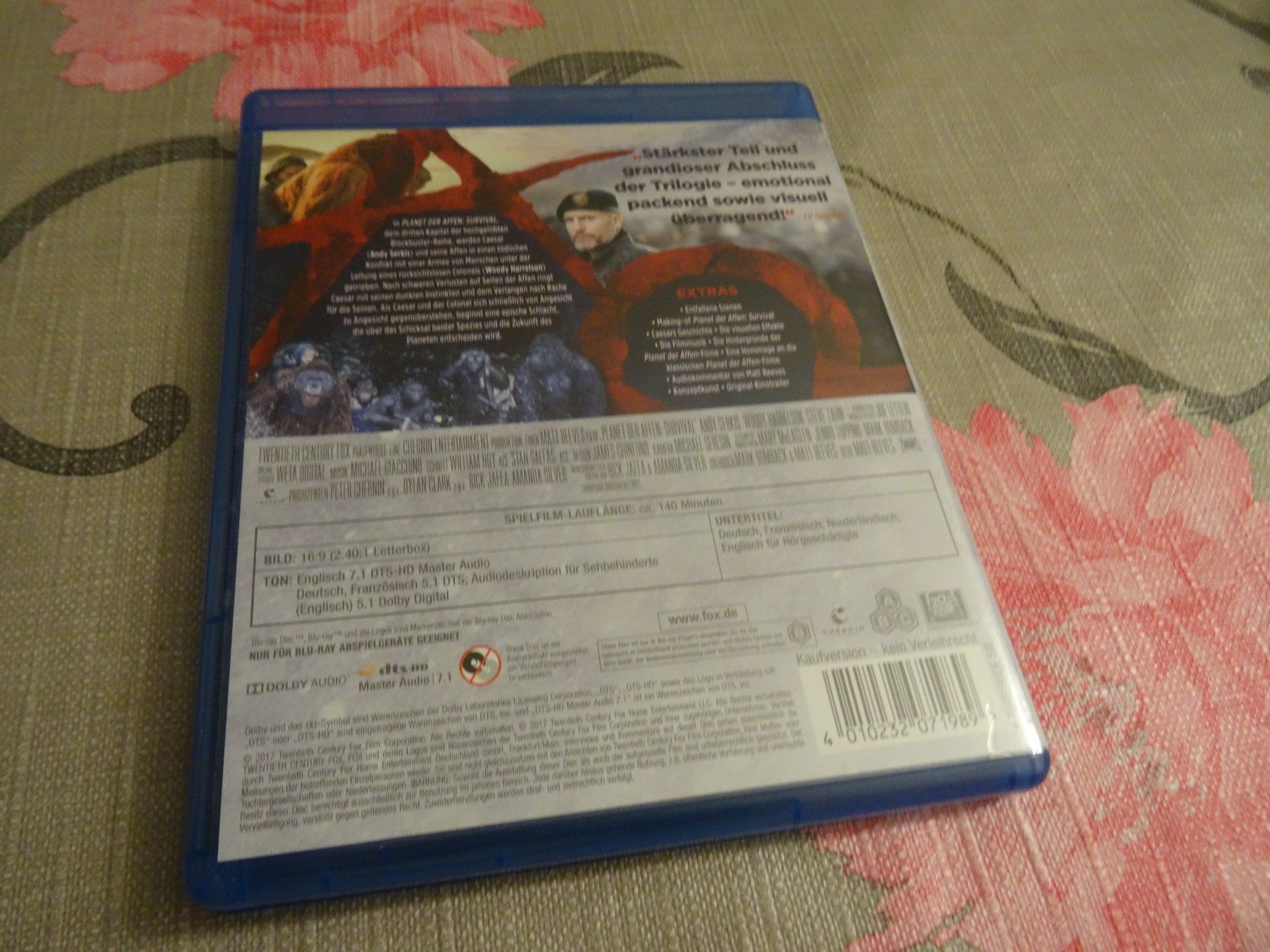 Tutti i DVDs: Planet der Affen: Survival - Blu-ray – Usato da Olten venduto da Disc-Verkauf 2