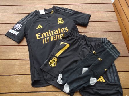 Original - Real Madrid Trikot Set Vini Jr. #7 -  Grösse 140