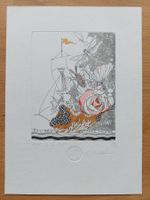 Exlibris Olga Keleynikova - Original Radierung signiert