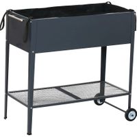 LANDI Hochbeet Metall 83×38×80cm (26080523Z)