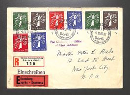 1939 FDC LANDESAUSSTELLUNG (alle Sprachen) 228-239 ZÜRICH