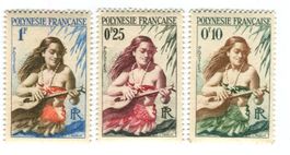 Briefmarken Frauen. Französisch-Polynesien