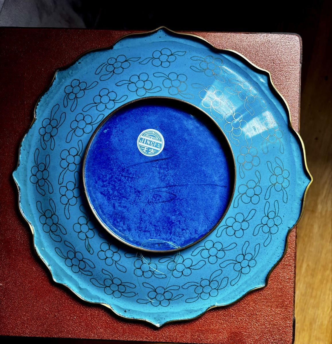 Assiettes: Assiette à émaux cloisonnés – Neuf (Voir description) à Estavayer Le Lac par sico1260 1