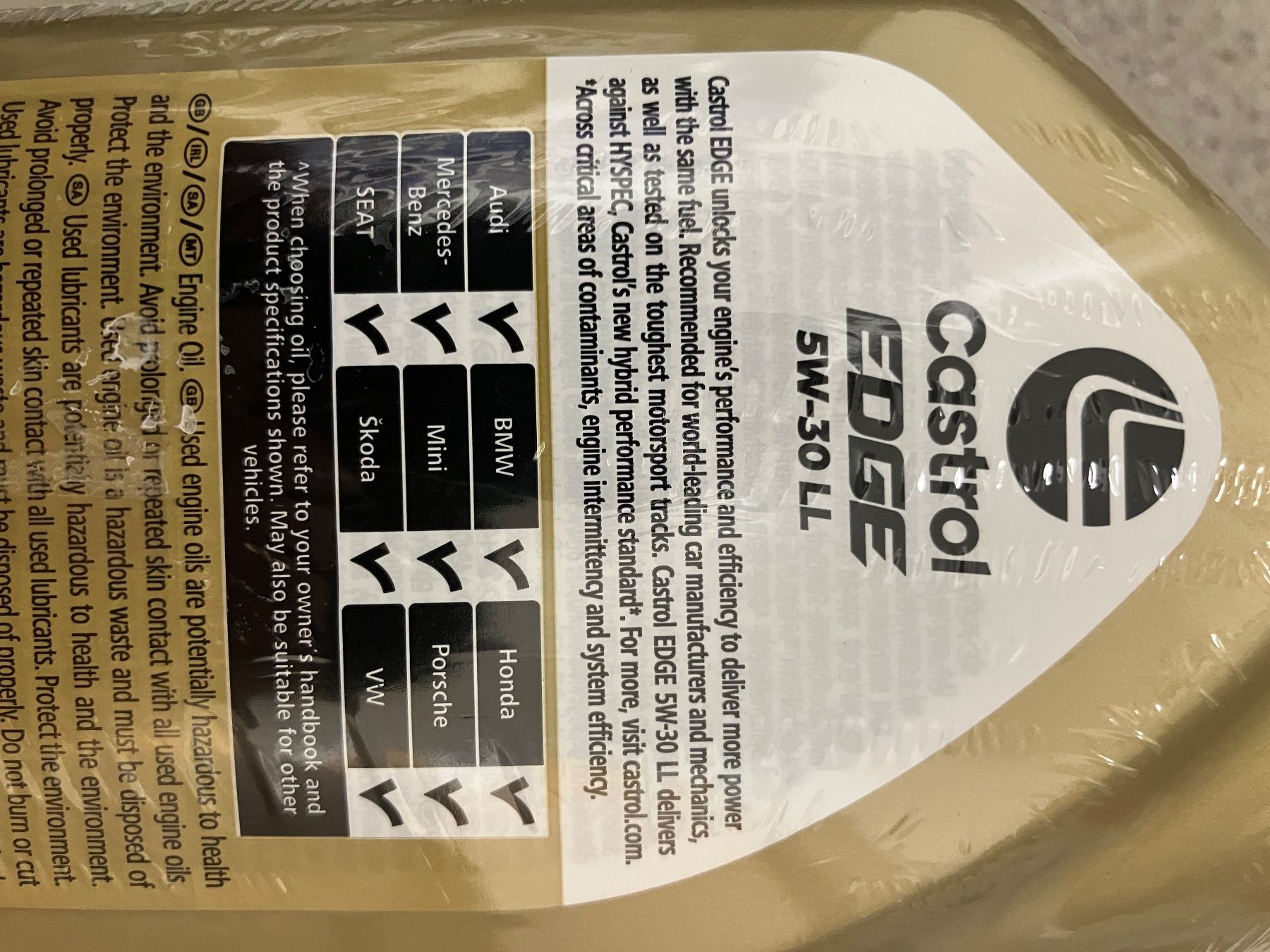 Castrol Oli & Additivi: Castrol 5W-30 LL – Nuovo e nell'imballaggio originale da Wetzikon ZH venduto da Maurice1975 2