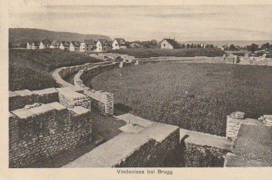 Cartoline postali: AG 11 Vindonissa bei Brugg, 1921 – Usato da Freienbach venduto da Bhaltis