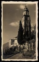 AK Morcote, Chiesa e cimitero