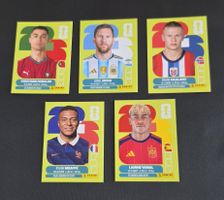 World Cup Sticker 2026 - Ronaldo-Messi-Haaland-Mbappé-Yamal