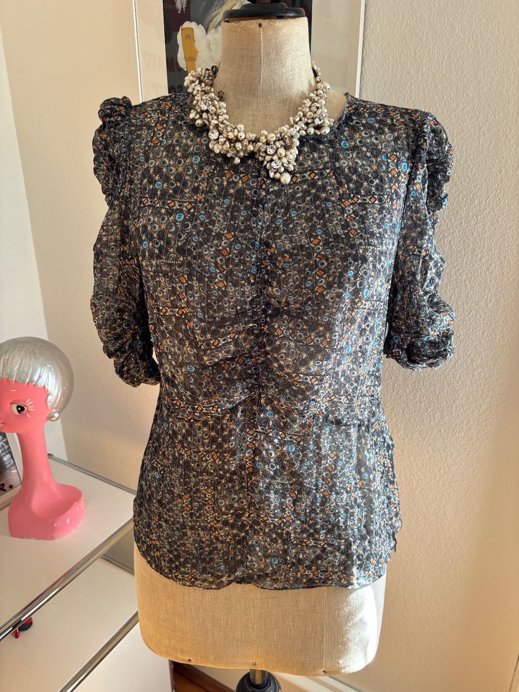 Isabel Marant Camicette: Isabel Marant Bluse, Seide, Gr.36-38, süss, NP 349.- – Usato da St.Gallen venduto da shiwi12 1