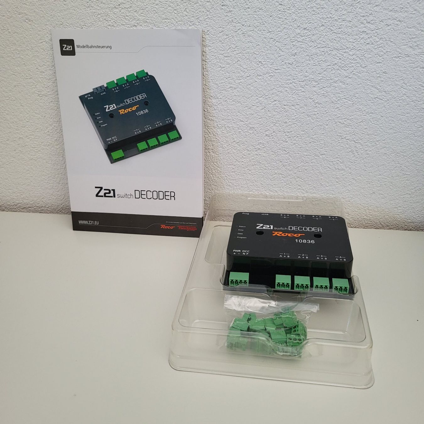 Roco Modellini di ferrovie: NEU & OVP: Z21 switch Decoder 10836 Weichendecoder – Nuovo e nell'imballaggio originale da Tägerig venduto da Voltdriver