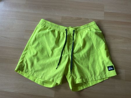 Badehose Quiksilver neongelb Grösse S guter Zustand