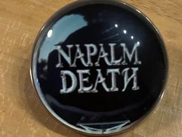 Napalm Death Pin Anstecker Punk Metal Rock Band