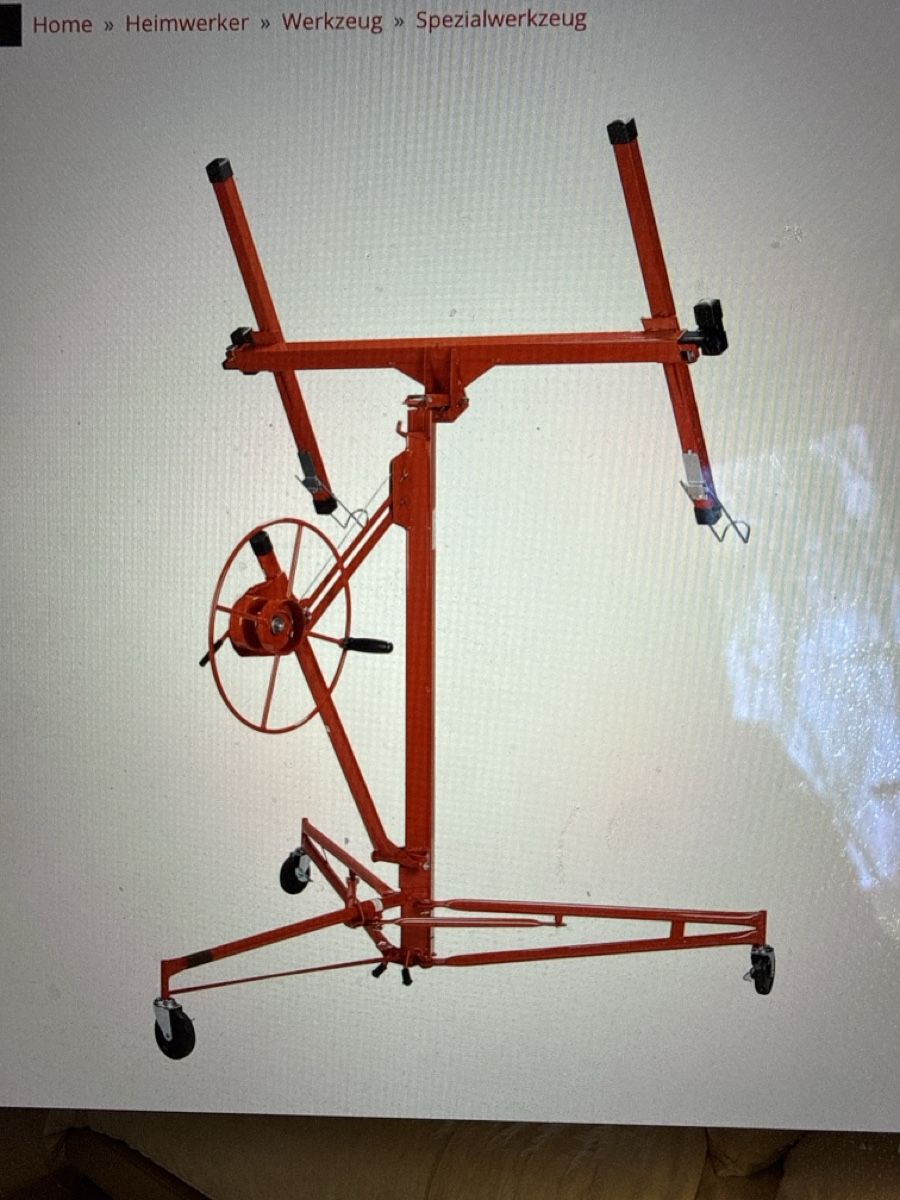 Piattaforme elevatrici & Crick: Plattenheber Montagehilfe bis 68 kg – Usato da Yverdon-les-Bains venduto da Eveline4