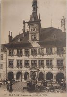 LAUSANNE - Hôtel de Ville - 1907