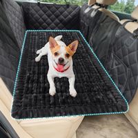 Hundematte Auto Rückbank rutschfest | weich & dick gepolster
