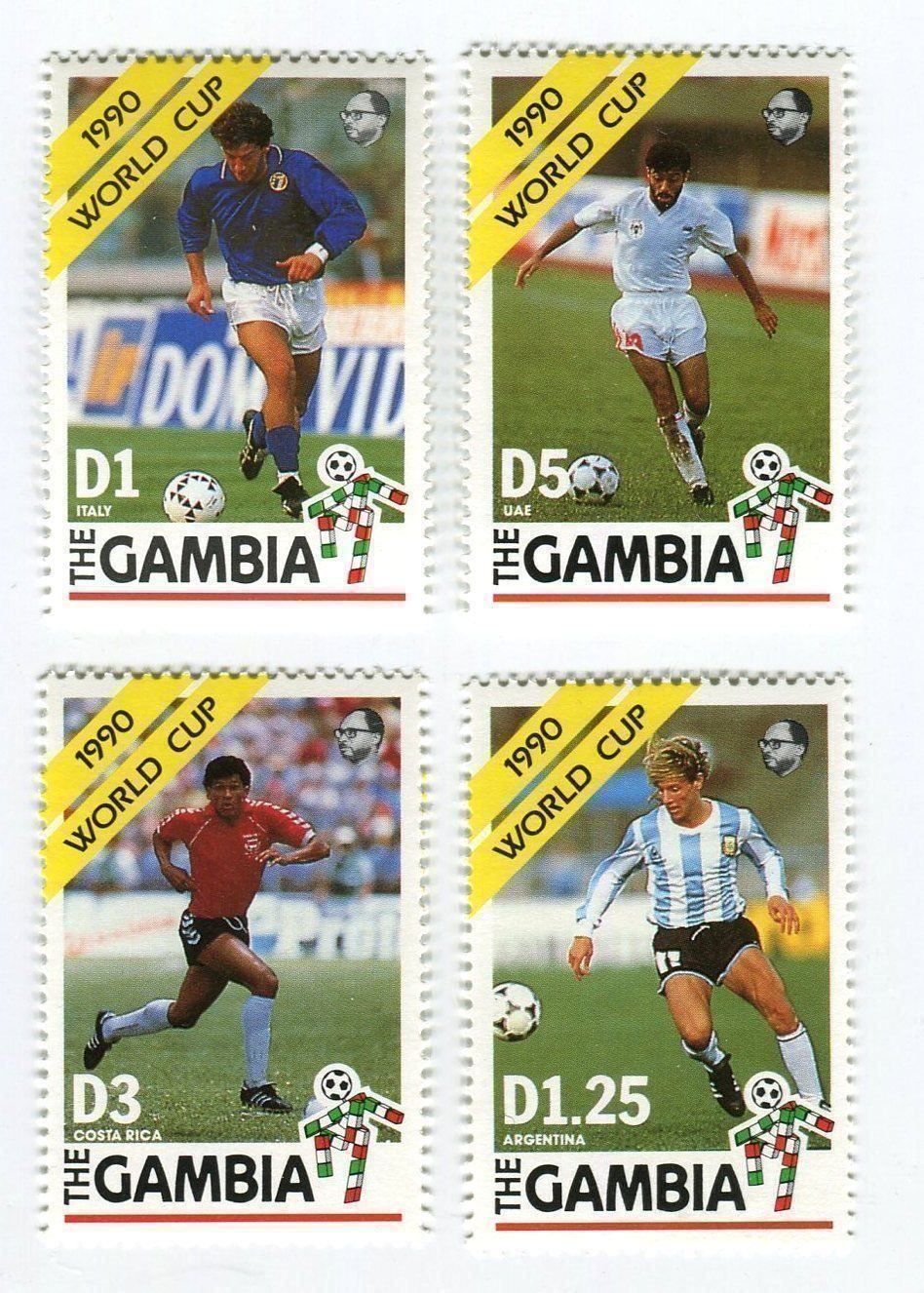 Alle Briefmarken: Briefmarken "Fussball". Gambia – Neu und originalverpackt aus Basel von Butsch5