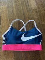 Nike Sport BH Grösse M Blau Pink Neu