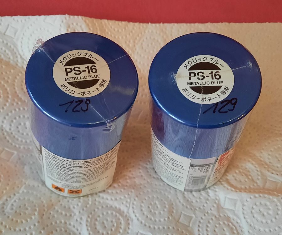 Tamiya 2 x PS 16, Metallic Blue, NEU | Kaufen auf Ricardo