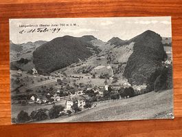 Postkarte Langenbruck 1919   (P640)