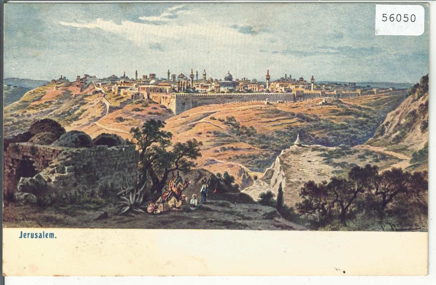 Cartoline postali: Jerusalem Palästina Nr. 1 – Usato da Ettingen venduto da Kartenplanet