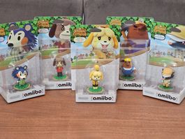 Animal Crossing Amiibos / 5 Stk. / Neu & OVP