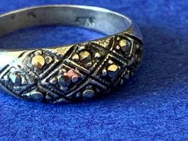 pyrit-Silberring small (50)