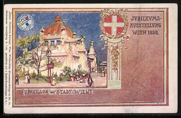 Cartoline postali: Philipp + Kramer: Wien, Jubiläums-Ausst – Usato da Berlin venduto da bartko-reher