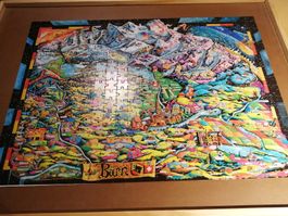 Puzzle Schweiz "Bärn" ca 390 Teile  vollständig