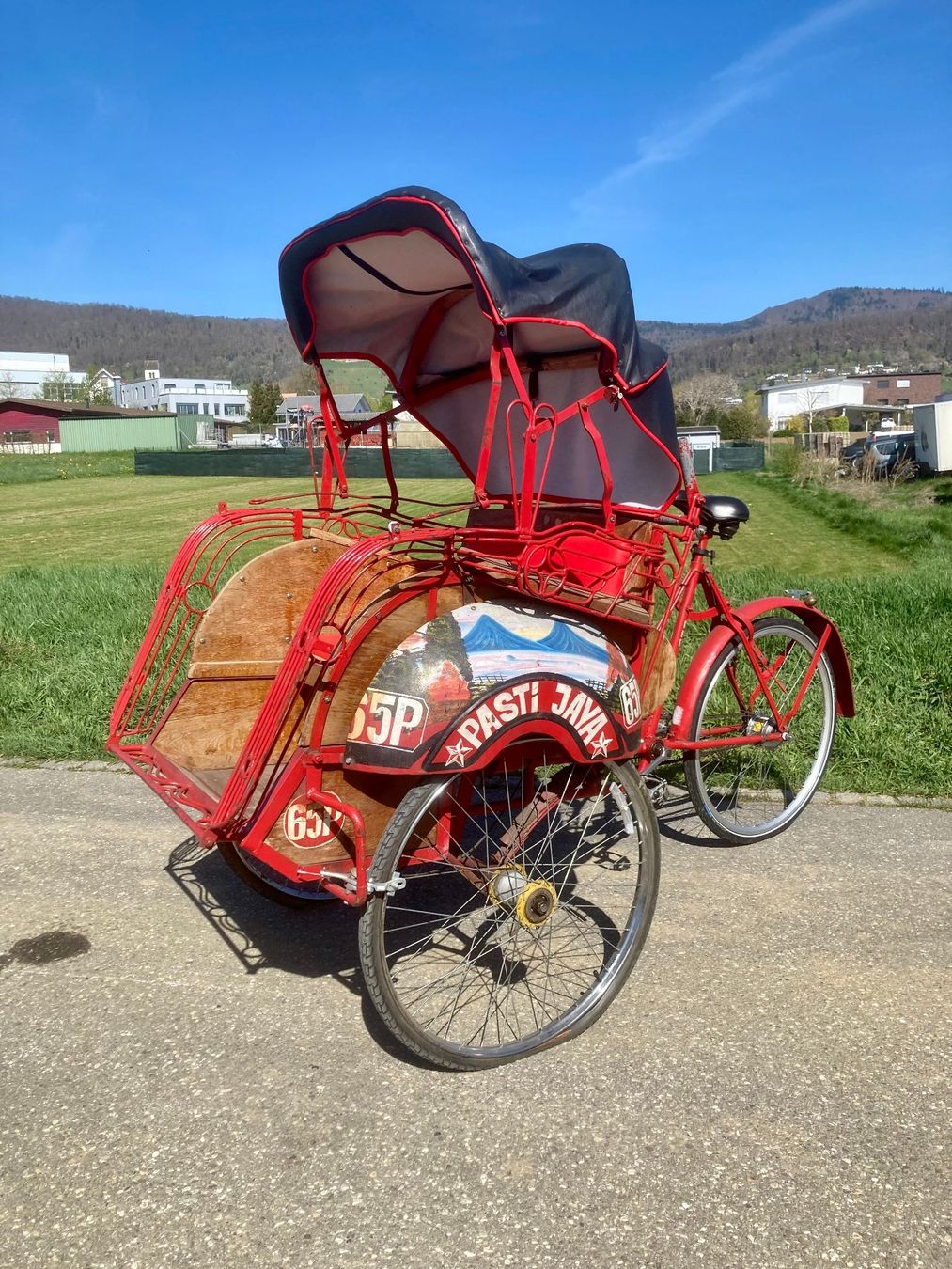 Biciclette: Indonesische Rikscha – Difettoso da Aarau Rohr venduto da Prabu 5