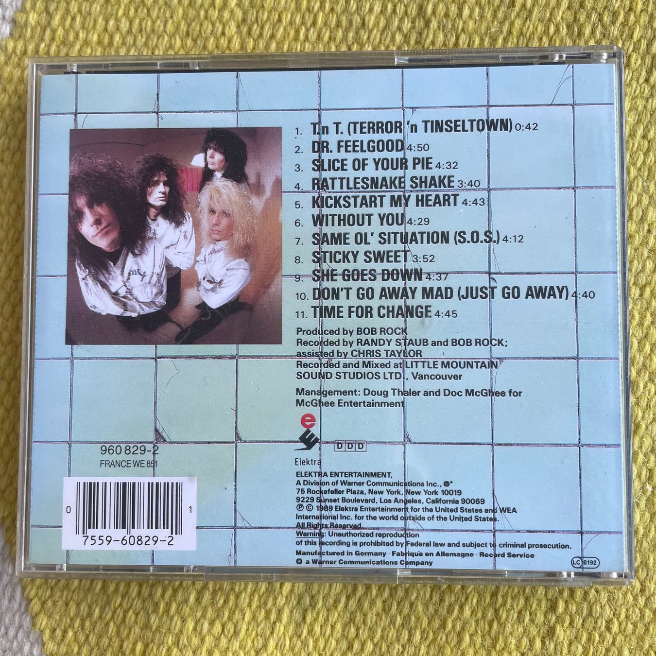 CD: MÖTLEY CRÜE-DR.FEELGOOD – Usato da Rorschacherberg venduto da CD-Roli 1