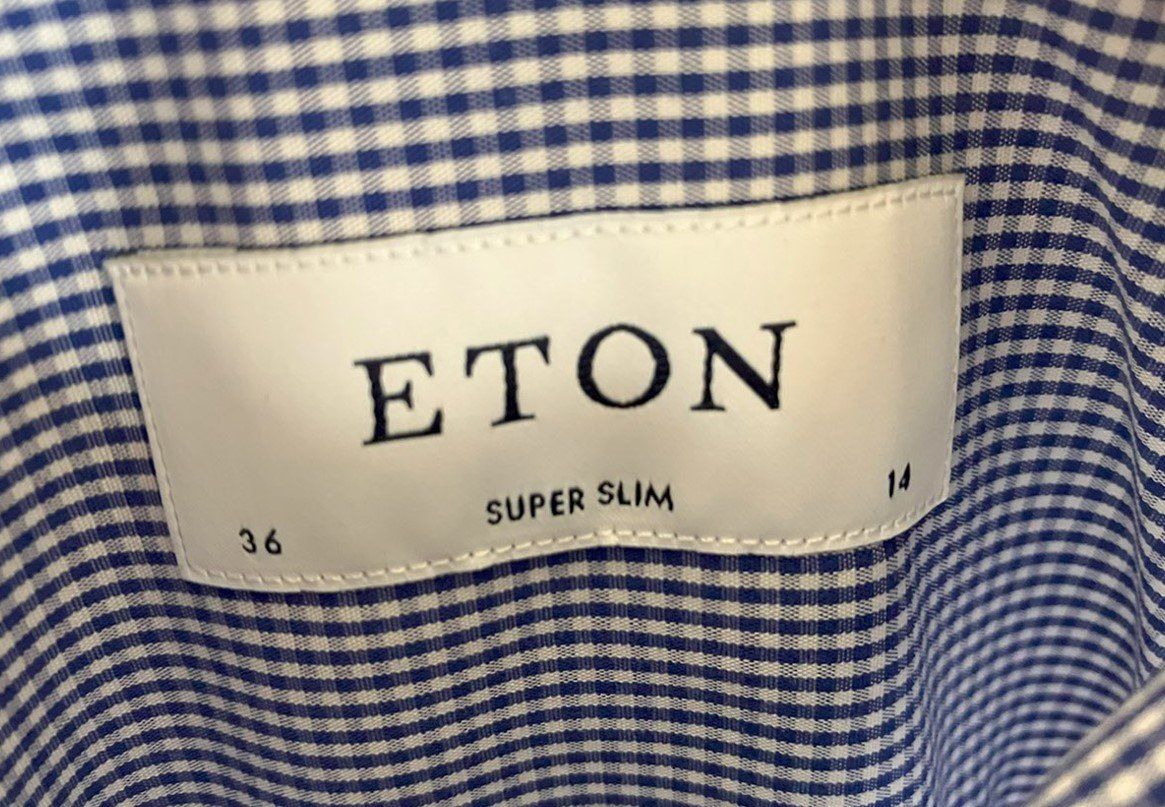 Camicie: Hemd - ETON - Super Slim - Grösse 36 – Usato da Zürich venduto da SebastianZRH 2
