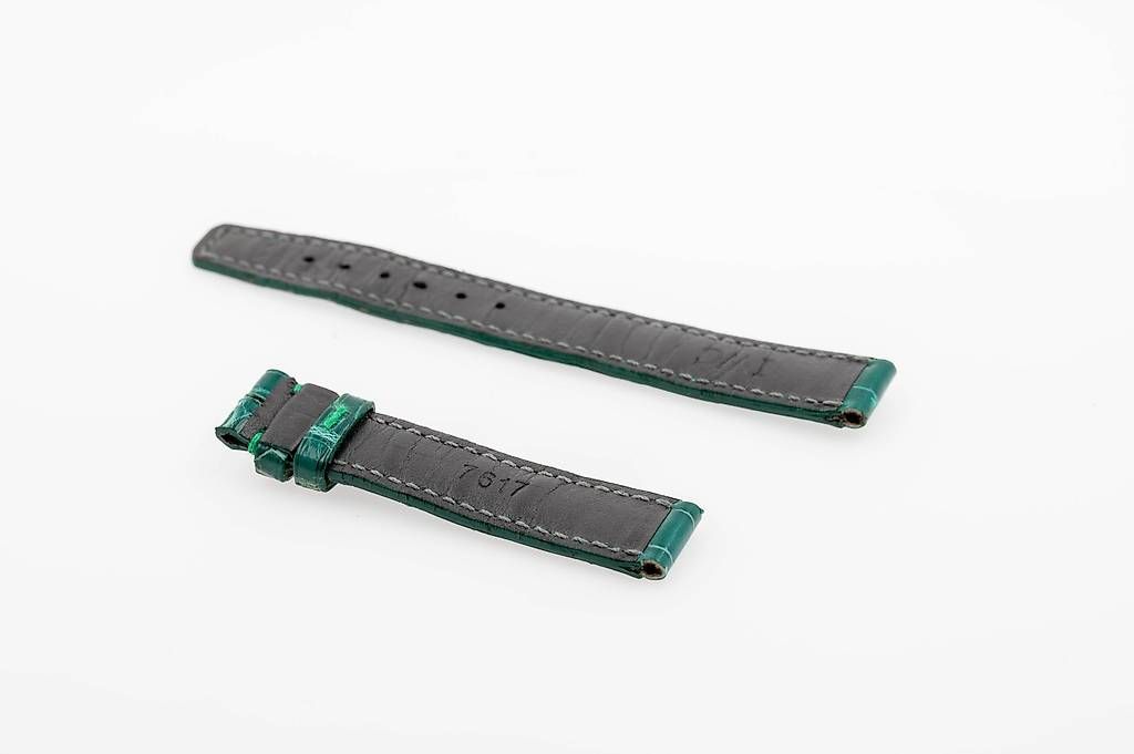 IWC Bracciali & Braccialetti: IWC green leather strap 13mm NEW – Nuovo (secondo la descrizione) da Epalinges venduto da bracelet123 1