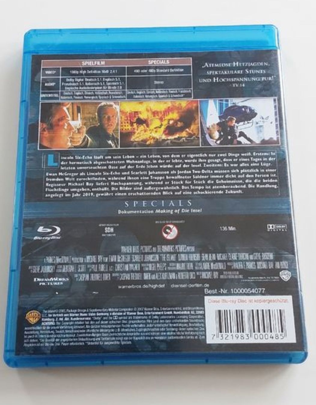 Tutti i DVDs: Die Insel (The Island) Blu Ray – Usato da Bern venduto da ste_vq7x 1