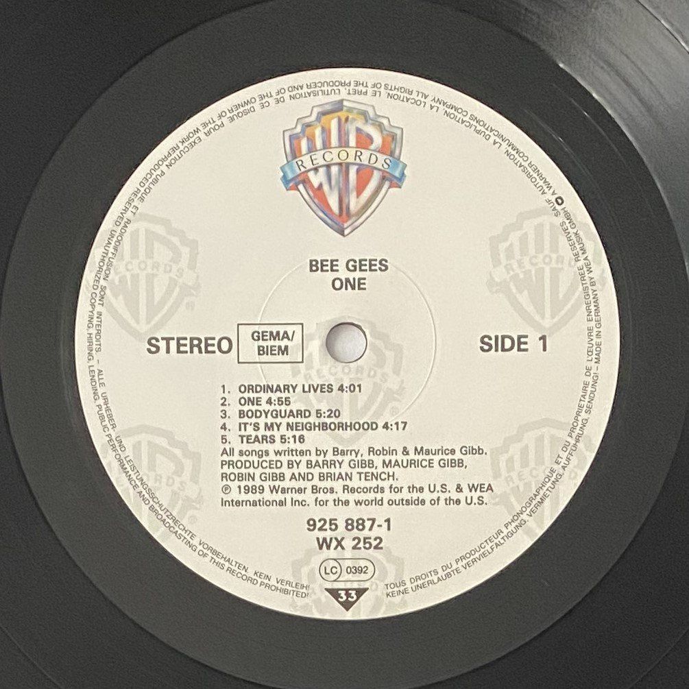Schallplatten: Bee Gees, One – Gebraucht aus Flums von Empe1 4