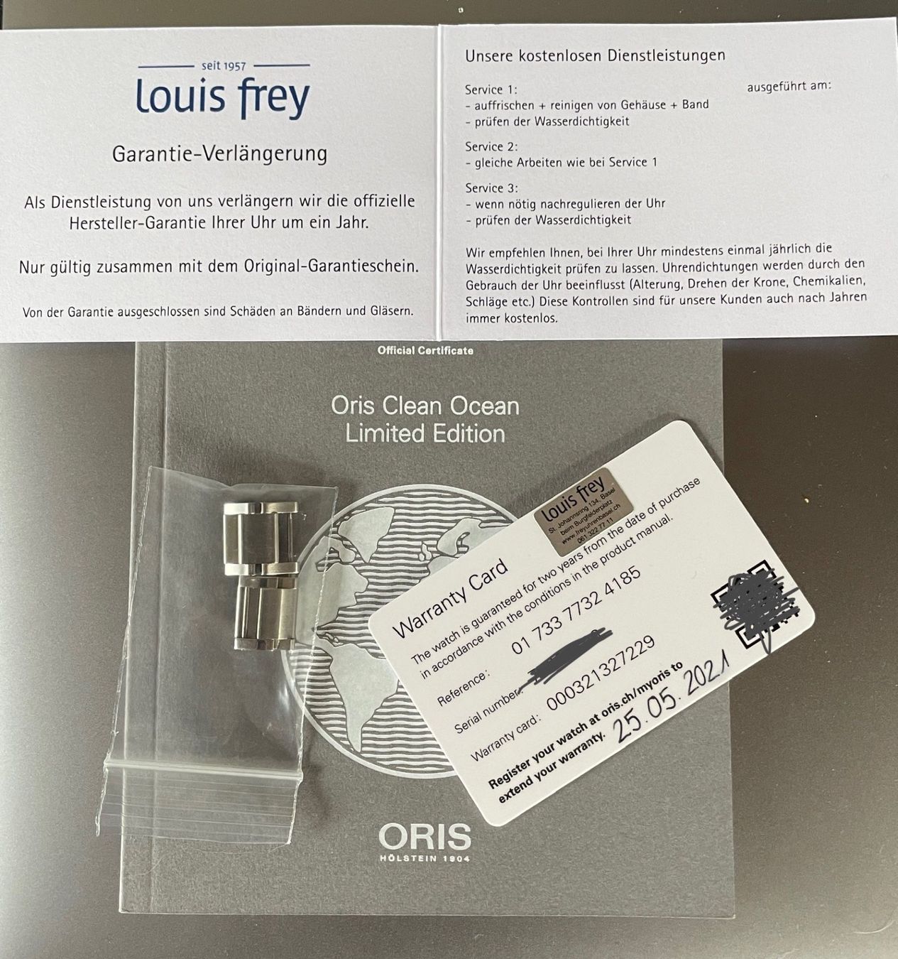 Oris Orologi: Oris Aquis Clean Ocean Limited Edition – Nuovo (secondo la descrizione) da Dübendorf venduto da huschi5443 6