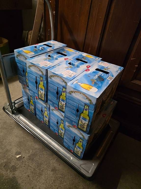 Kartons: Bier: 9 Kartons à 10 Flaschen 3,3dl – Gebraucht aus Berg TG von Wuschel74
