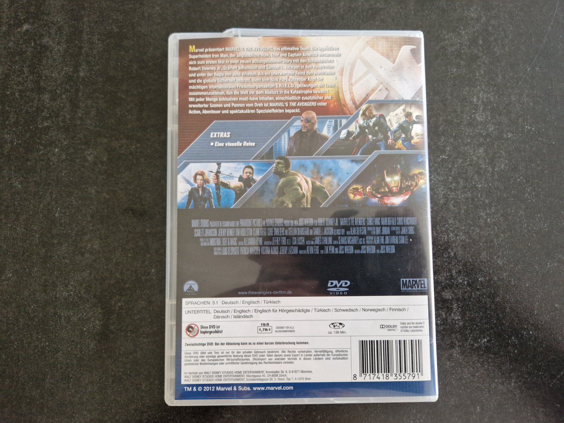 Tutti i DVDs: The Avengers DVD – Usato da Buchs SG venduto da Herc01 2